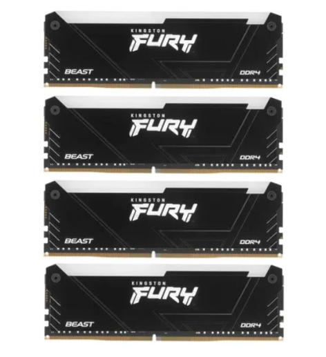 Изображение товара Оперативная память Kingston FURY Beast Black RGB 32 ГБ DDR4 3200 МГц