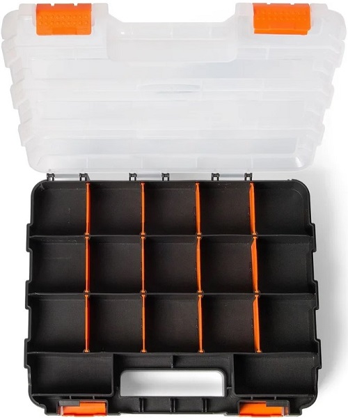 

Кейс КВТ 81439 органайзер К-08 двухсторонний, 81439