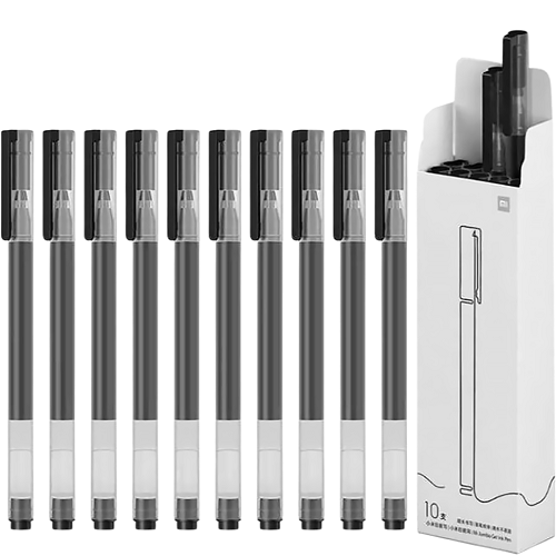 

Ручка Xiaomi BHR4603GL гелевая Mi High-capacity Gel Pen (10-Pack) MJZXB02WCHW, BHR4603GL