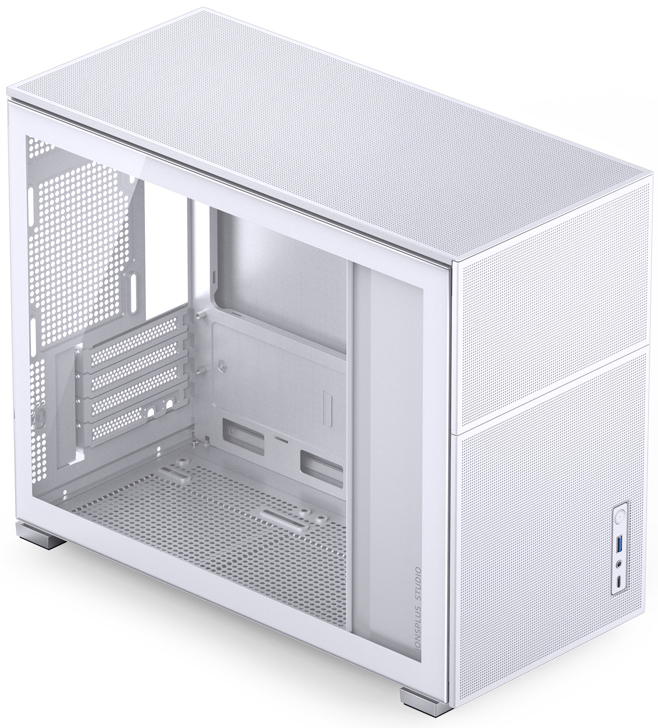 

Корпус mATX JONSBO D31 MESH White белый, без БП, окно из закаленного стекла, USB-C, USB3.0, audio, D31 MESH White