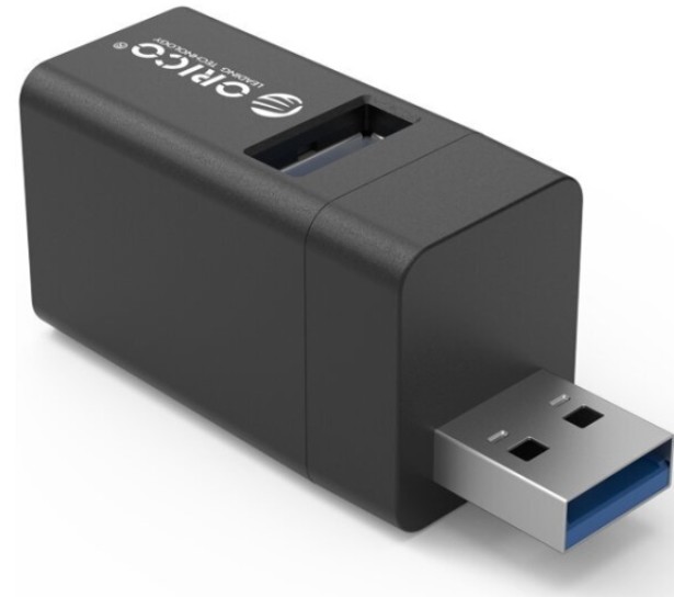 

Концентратор Orico MINI-U32L 1*USB 3.0, 5 Гбит/с, 2*USB 2.0, 480 Мбит/с, вход USB-A, черный, MINI-U32L