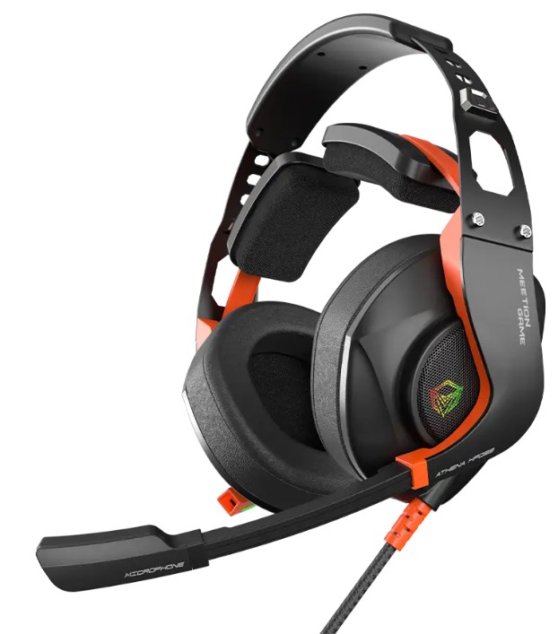 

Гарнитура Meetion HP099 игровая, чёрная, HP099