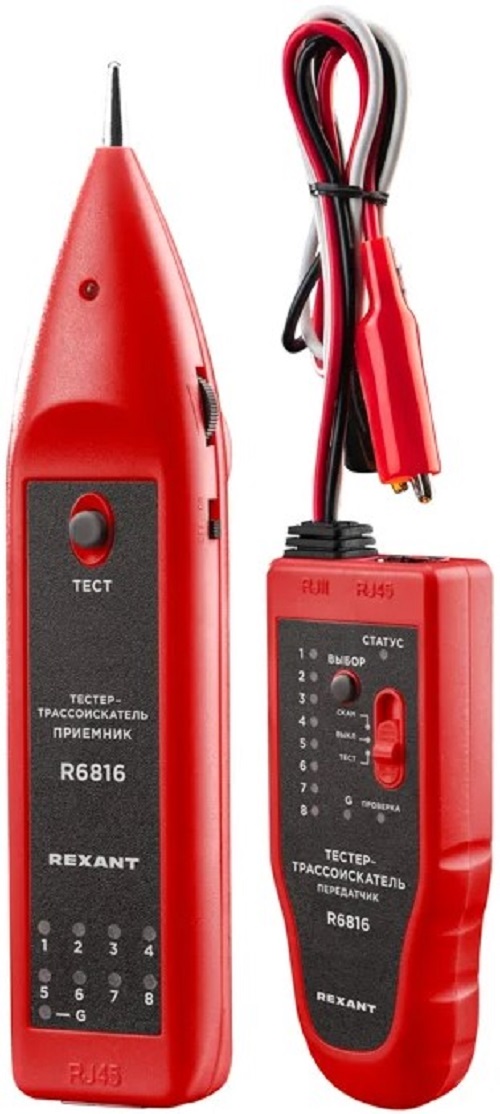 

Тестер Rexant 12-1016 трассоискатель R6816, 12-1016