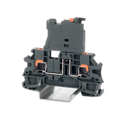 Изображение товара Клемма для предохранителя DKC IPR-4-HESILED24 с светодиодным индикатором 24 В