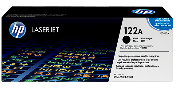 

Картридж HP Q3960A для принтера color LaserJet 2550/2820/2840 чёрный (5000 - 5%), Q3960A