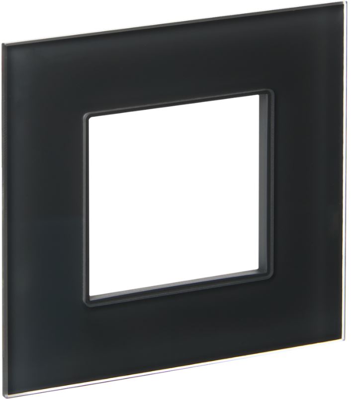 

Рамка одинарная IEK SK-M12-G-K53 SKANDY SK-F21G стекло графит, SK-M12-G-K53