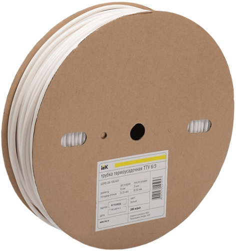 Изображение товара Термоусадочные трубки IEK UDRS-D40-50-K02, 50 м, полиолефин, цветные, для изоляции и защиты