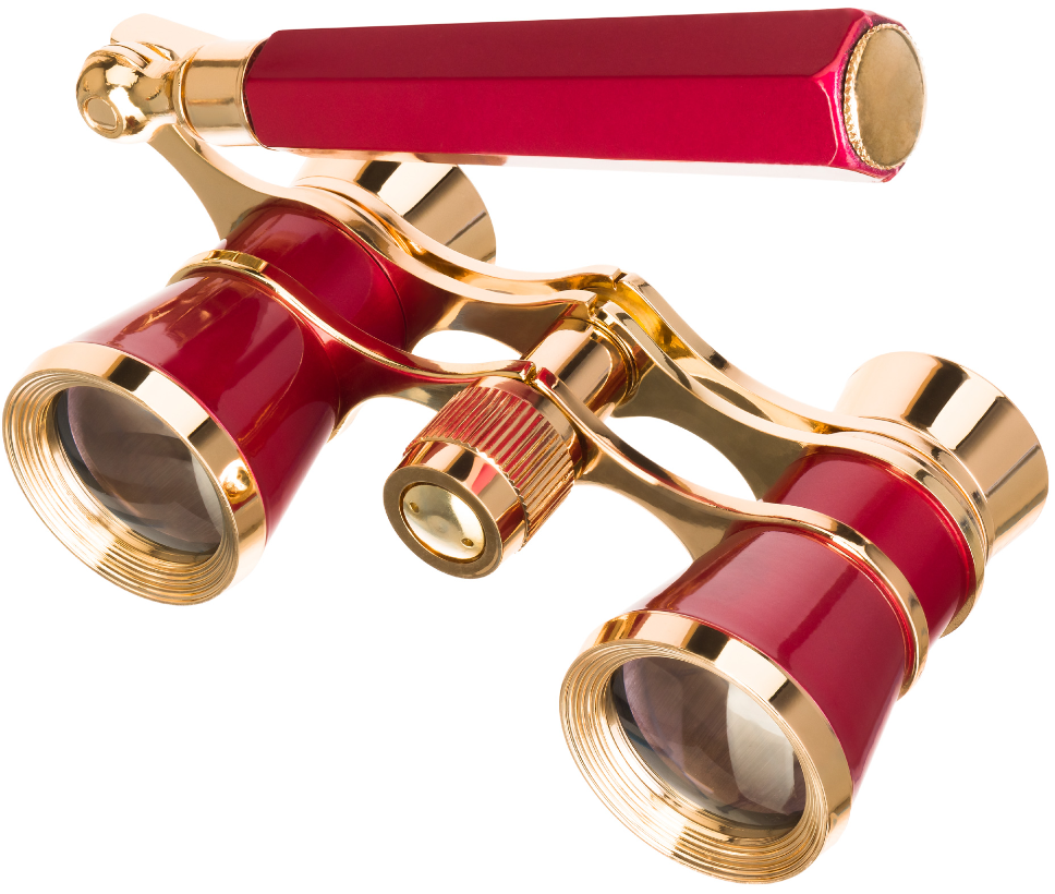 

Бинокль Levenhuk Broadway 325E 81862 -лорнет, театральный, красный, Broadway 325E