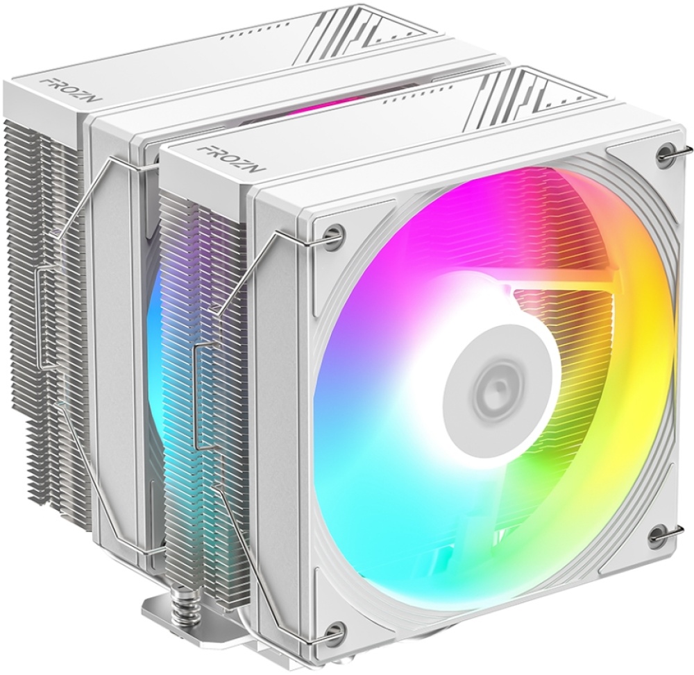 

Кулер ID-Cooling FROZN A620 PRO SE ARGB WHITE LGA1851/1700/1200/115X/AM5/AM4 (TDP 260W, 2*120mm, 300-2000rpm, 58CFM, 27.2dBa) RET, FROZN A620 PRO SE ARGB WHITE