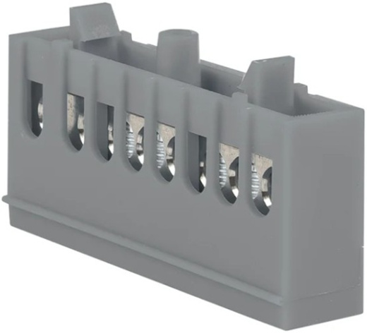 Изображение товара Шина заземления EKF sn0-63-8-is из латуни для электромонтажа