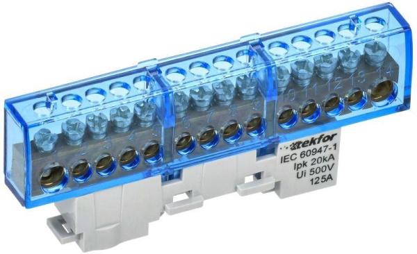 фото Шина N "ноль"  IEK TF-NN20-14-KL-K07 в Ростове-на-Дону