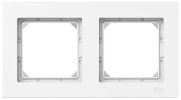 Изображение товара Рамка двойная EKF UP1-FPW-02