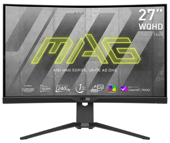 фото Монитор 27" MSI MAG 275CQRXF в Омске