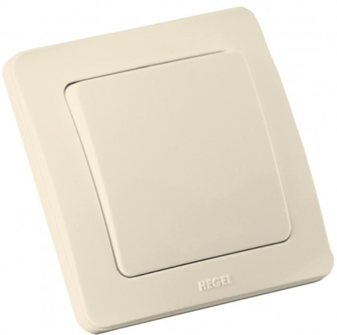 Изображение товара Переключатель одноклавишный HEGEL ВС10-361-01 для освещения