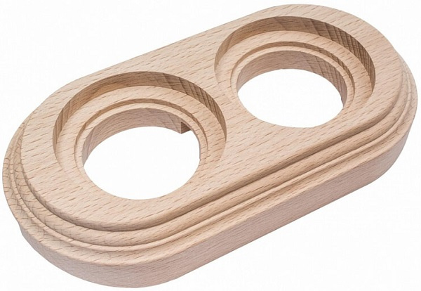 Изображение товара Рамка Bironi BFC24-620-10 серия Лизетта для установки двух постов