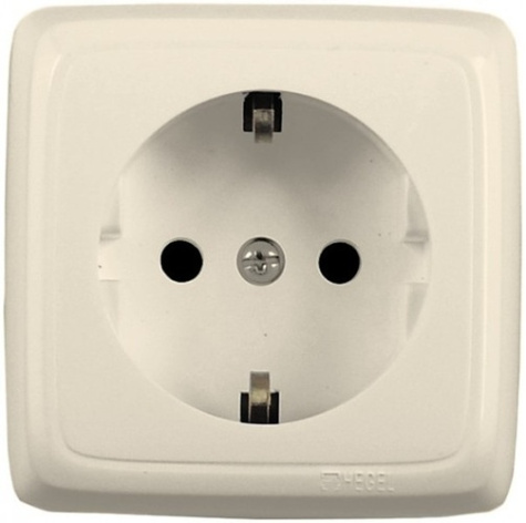 Изображение товара Розетка с заземлением HEGEL РА16-114-01