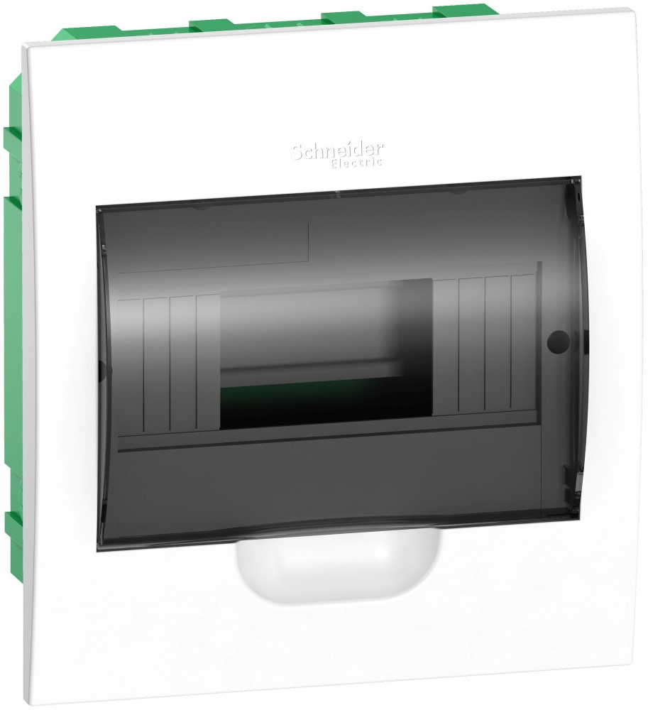 

Щит распределительный Schneider Electric EZ9E108S2FRU Easy9 встраиваемый белый (дверь прозрачная) на 8 модулей IP40, EZ9E108S2FRU