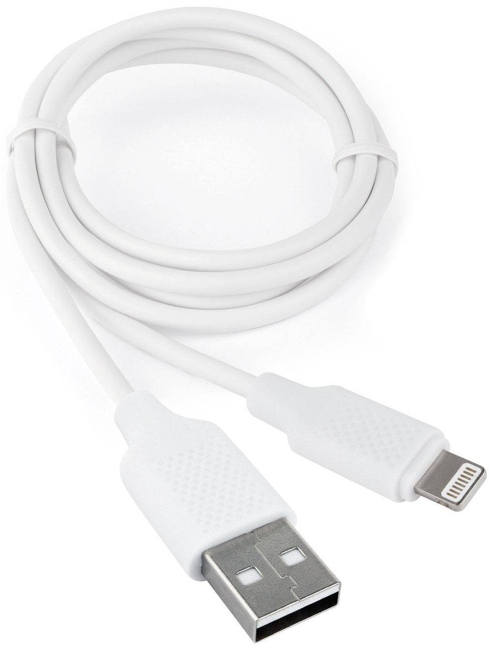 

Кабель интерфейсный USB 2.0 Cablexpert CCB-USB-AMAPO2-1MW AM/Lightning, 1м, белый, блистер, CCB-USB-AMAPO2-1MW