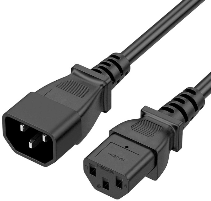 

Кабель питания 5bites PC110-18A IEC-320-C13 / IEC-320-C14 / 220V / 3G*1.00MM / 10A / CCA / 1.8M, PC110-18A