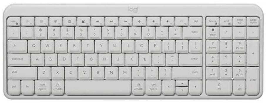 

Клавиатура Wireless Logitech K251 920-013364 белая, K251