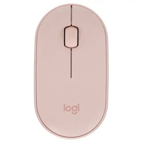 

Мышь беспроводная Logitech Pebble M350 розовая, 910-005575/910-005717, Pebble M350