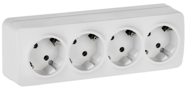 Изображение товара Розетка с заземлением IEK ERH41-K01M-16