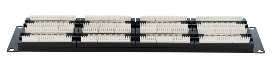 

Патч-панель Filum FL-PP-6C48U2 19", 2U, Cat 6, 48 портов RJ45 (8p8c), неэкранированная, Dual IDC (110/KRONE), FL-PP-6C48U2