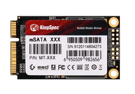 

Накопитель SSD mSATA KINGSPEC MT-256 256GB 550/500MB/s IOPS 71K/71K MTBF 1M 120 TBW, MT-256