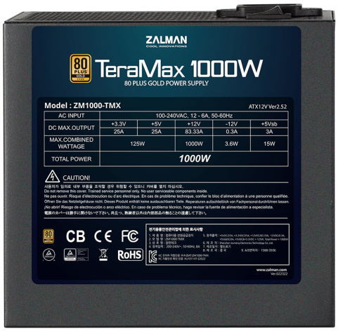 фото Блок питания ATX Zalman TeraMax