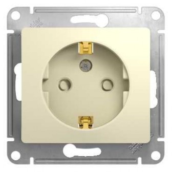 

Розетка Schneider Electric GSL000245 с заземлением со шторками, GSL000245