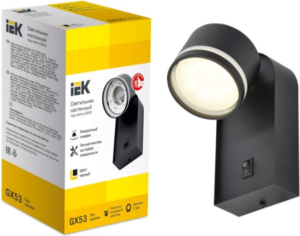 фото Светильник точечный IEK LT-UBB0-4035-GX53-1-K02 в Красноярске