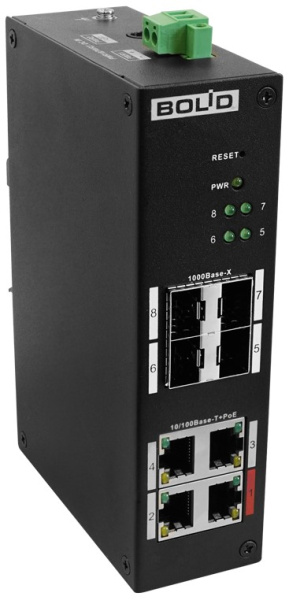 фото Коммутатор сетевой Болид SW-204 в Омске