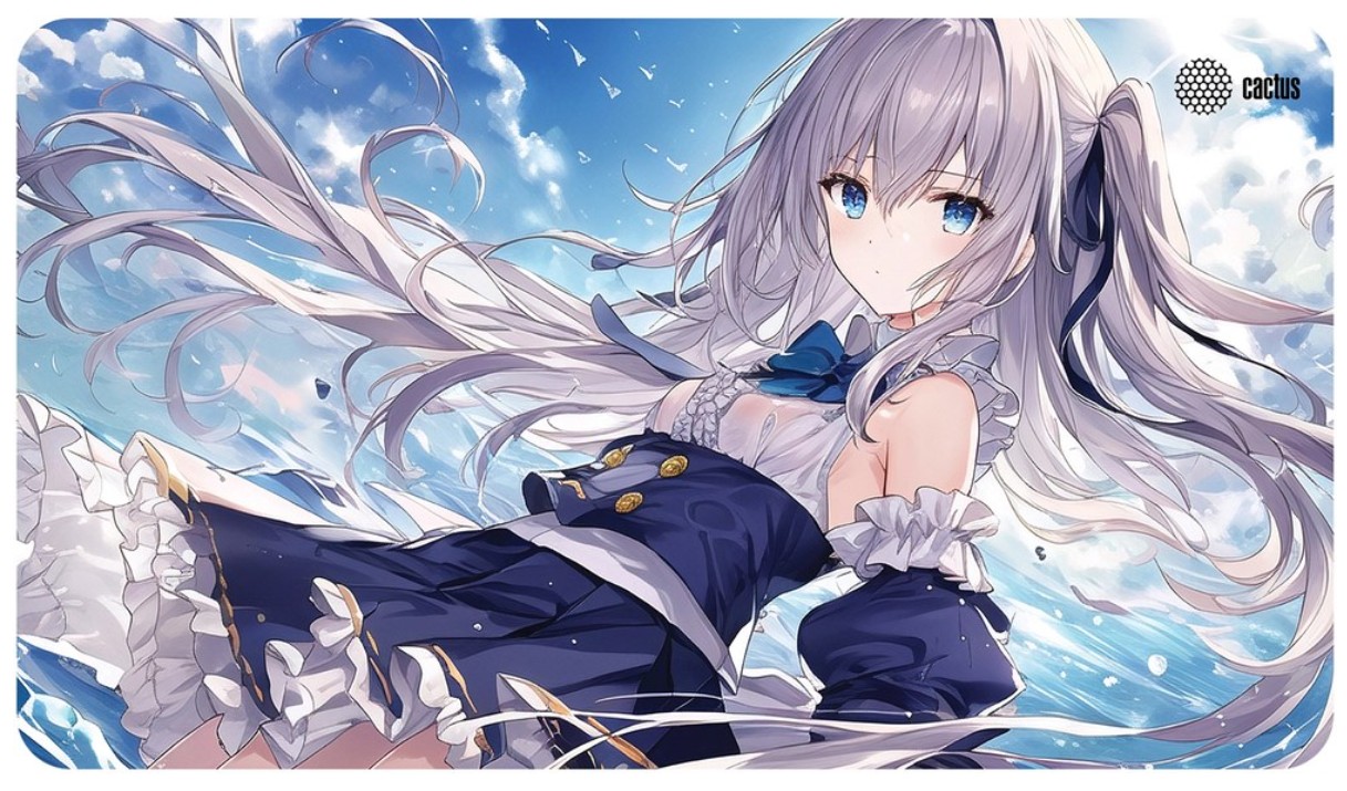 Коврик для мыши Cactus CS-MP-PRO01XLL Anime blue 700x400x3мм