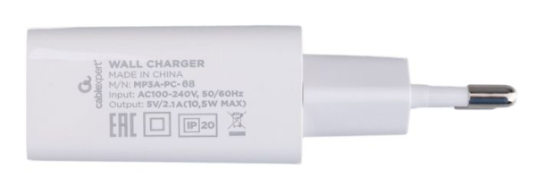 фото Зарядное устройство сетевое Cablexpert MP3A-PC-68 в Перми