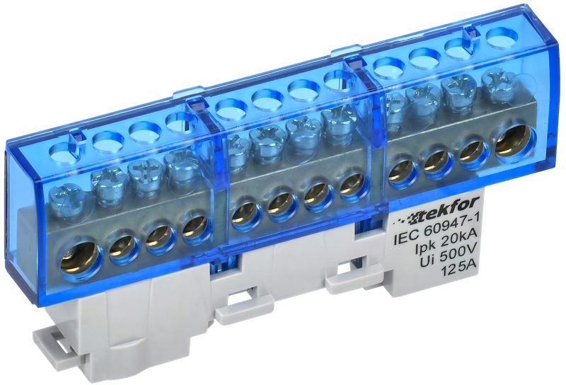 

Шина N "ноль" IEK TF-NN20-12-KL-K07 TEKFOR изолированная на универсальном держателе 8х12-12-С, TF-NN20-12-KL-K07