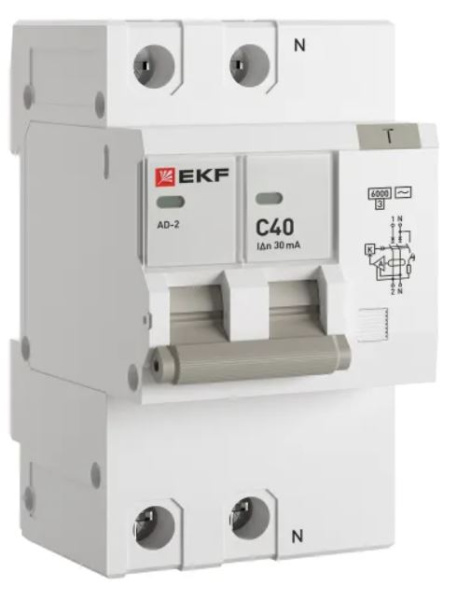фото Автомат дифференциальный EKF DA2-6-40-30-pro в Санкт-Петербургe