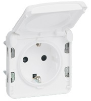 Изображение товара Розетка Legrand 70722 с антибактериальным покрытием IP55