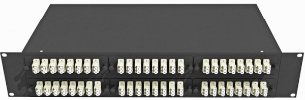 фото Кросс оптический стоечный  TopLAN КРС-Top-2U-96LC/U-OM2-BK в Уфе