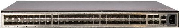 

Коммутатор Huawei S5736-S48S4X-A base (48*GE SFP ports, optional RTU upgrade to 10G, 4*10GE SFP+ ports, AC power supply, front access), S5736-S48S4X-A