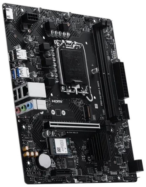 фото Материнская плата MSI PRO H610M-S WIFI, LGA1700, Intel H610, mATX в Уфе