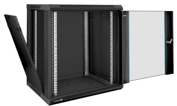 фото Шкаф настенный 19", 12U Exegate EC-WM-12U.450.G.BLACK в Омске