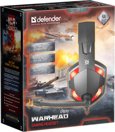фото Гарнитура  Defender WARHEAD G-370 в Челябинске