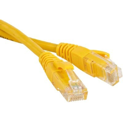 фото Кабель патч-корд U/UTP 5e кат. 1м Exegate UTP-RJ45-RJ45-5e-1M-YL в Красноярске
