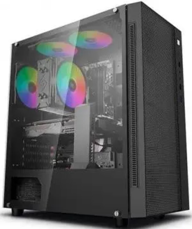 

Компьютер iRu Game 520B5G TWR 2061477 Ryzen 5 5600/16GB/512GB SSD/RX 6600 8Gb/GbitEth/650W/Free DOS/черный, Game 520B5G TWR