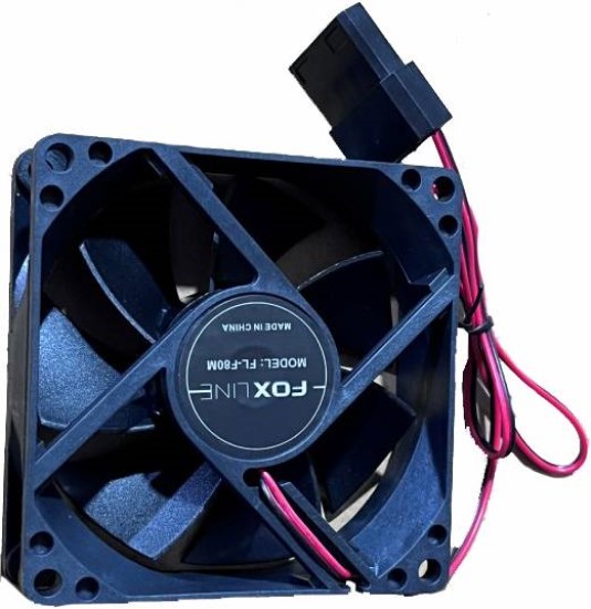 

Вентилятор для корпуса Foxline FL-F80M 80mm, molex, FL-F80M