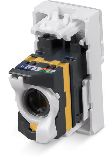 фото Модуль  Cabeus KJ-RJ45-Cat.6a-180T-FP-L-22,5 в Казани