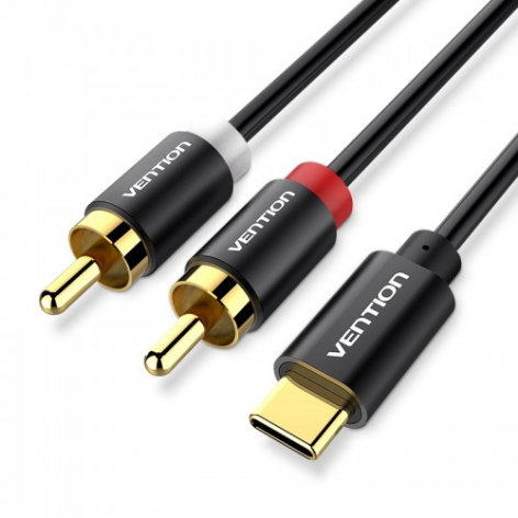 Изображение товара Интерфейсный кабель Vention BGUHG USB Type-C RCA 1.5 м для аудио и мультимедийных устройств