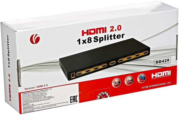 фото Разветвитель HDMI VCOM DD428 в Красноярске