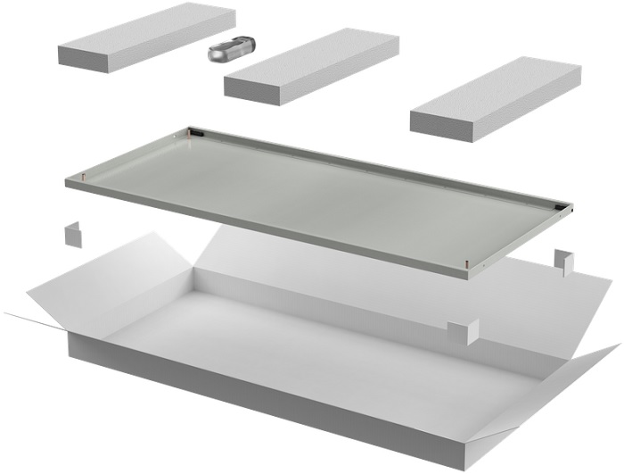 

Дверь ITK LN35-38U6X-DM LINEA N металлическая 600мм шкафа 38U, серый, LN35-38U6X-DM