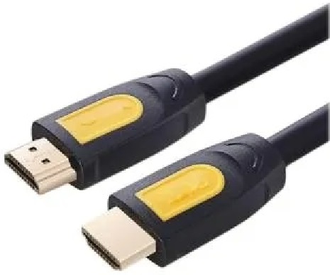 

Кабель UGREEN HD101 10170_ HDMI Male / Male Cable, 10м, желто-черный, HD101